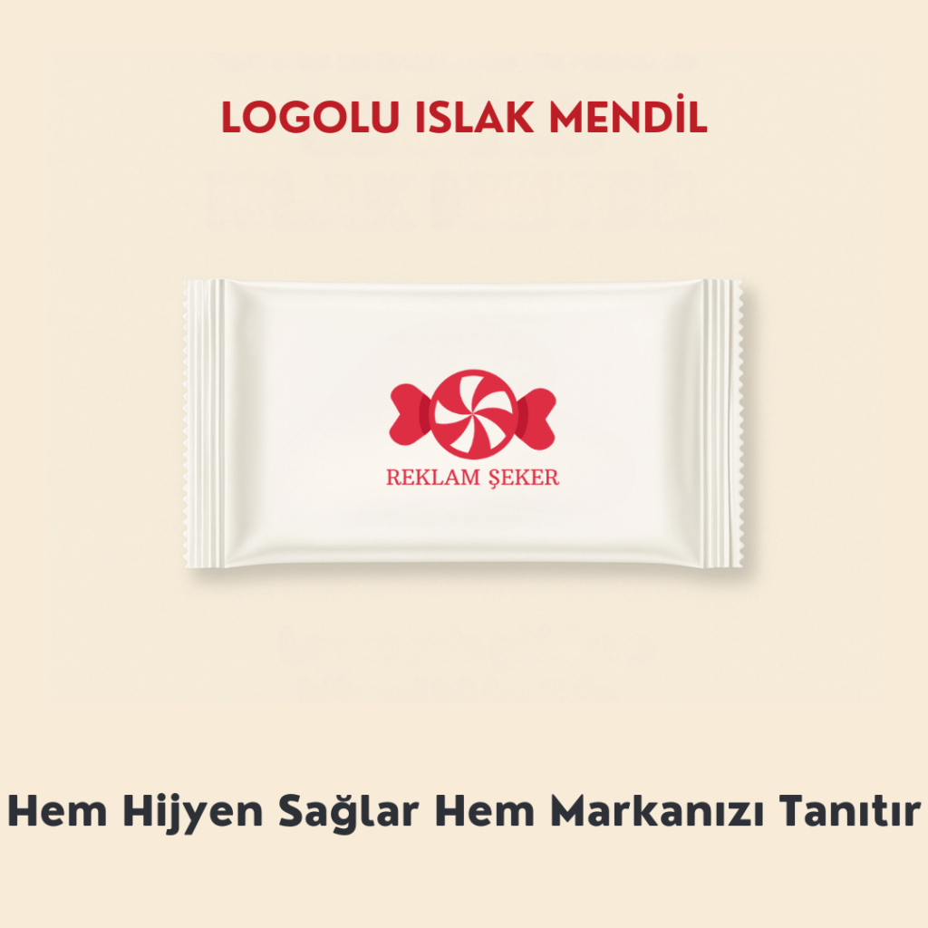 Logolu Islak Mendil