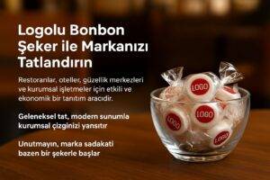 LOGOLU BONBON ŞEKER